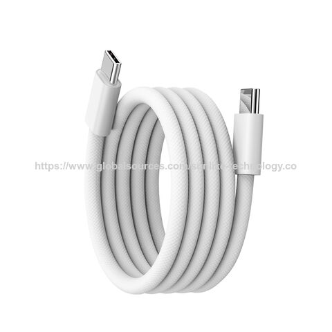 Manufacturer. USB C to Type C, Magnetically Retractable Cable, ABS shell, keep tidy in your desk or pocket