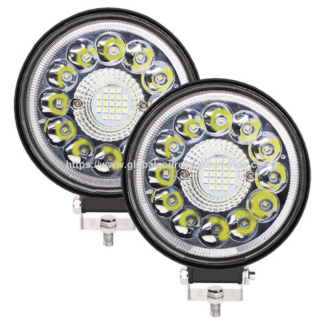 Proveedor de fábrica Luz de trabajo LED de 4 pulgadas y 132 W para SUV, ATV, camiones y vehículos todoterreno