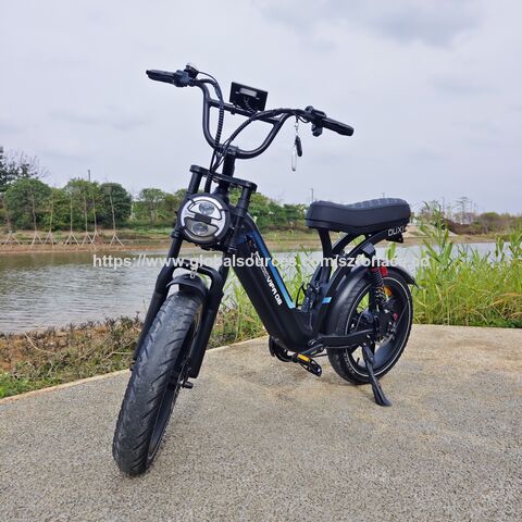 Atacado de fábrica 20x4.0 polegadas VIFA Q8 City Bicicleta elétrica com pneu gordo Bicicleta elétrica Bateria de lítio removível de 15AH