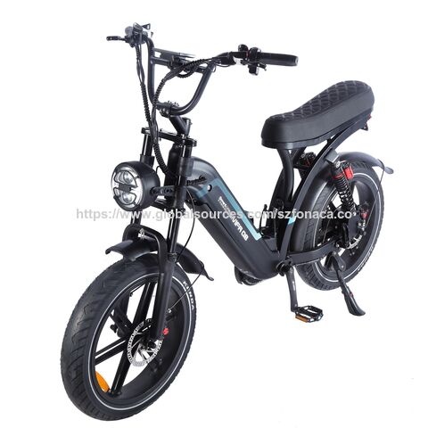 Atacado de fábrica 20x4.0 polegadas VIFA Q8 City Bicicleta elétrica com pneu gordo Bicicleta elétrica Bateria de lítio removível de 15AH