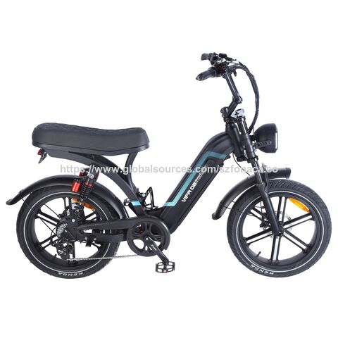 Atacado de fábrica 20x4.0 polegadas VIFA Q8 City Bicicleta elétrica com pneu gordo Bicicleta elétrica Bateria de lítio removível de 15AH