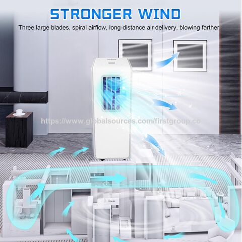 Innovador mini aire acondicionado 2025, sin aire caliente, sin manguera de escape, enchufar y usar directamente. Ideal para climatización de espacios pequeños.
