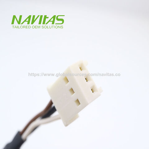 Cable de Alimentación Personalizado con Terminal de Anillo de Acero Inoxidable y Núcleo de Cobre Estañado