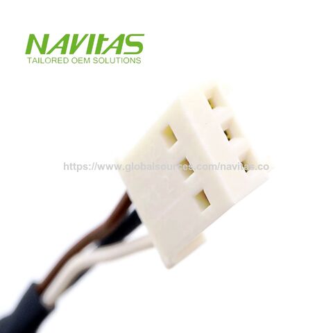 Cable de Alimentación Personalizado con Terminal de Anillo de Acero Inoxidable y Núcleo de Cobre Estañado