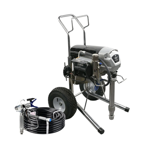 RONGPENG R750 Pistolet de Peinture à Haut Volume, Machine de Pulvérisation de Peinture, Pulvérisateur de Peinture Airless Industriel à Haute Pression 220V