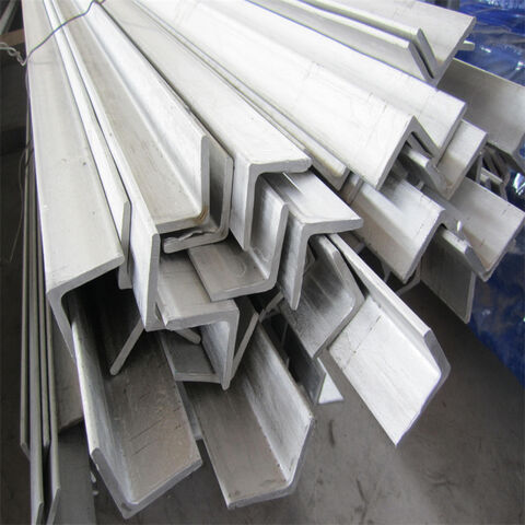 Entrega Rápida Directo de Fábrica Barra Angular de Acero Inoxidable 201 63*8 Acero Angular ASTM Laminado en Caliente Para Proyectos de Soldadura y Fabricación