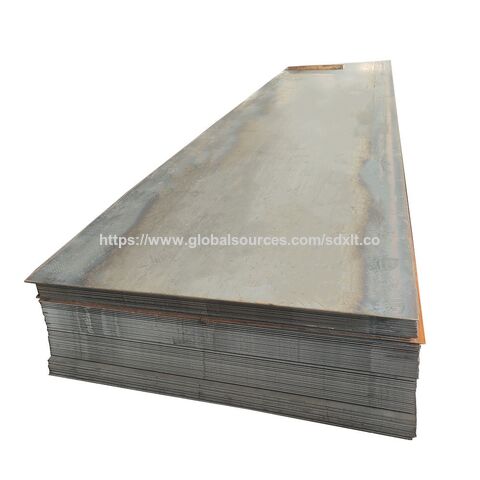 Hochwertige Baustahlplatten im Großhandel, warmgewalzte Platten, sortierte Platten für den Bau in großen Mengen