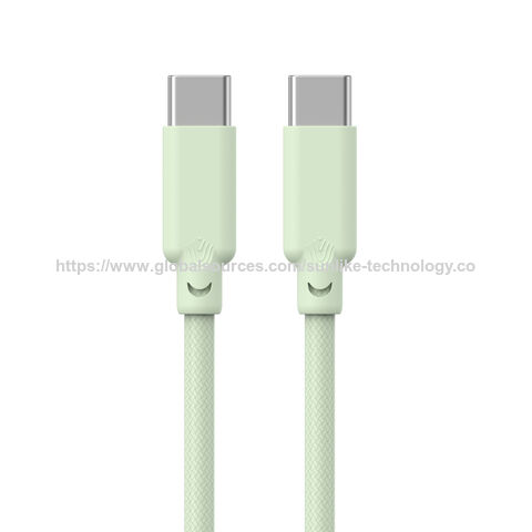 Pabrik OEM ODM, Kabel Tipis Sunlike, Plug Ramah Casing, USB 2.0, PD60W, 480Mbps, untuk Pengisian Daya Ponsel dan Transfer Data, Warna Baru