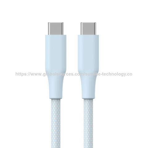 Pabrik OEM ODM, Kabel Tipis Sunlike, Plug Ramah Casing, USB 2.0, PD60W, 480Mbps, untuk Pengisian Daya Ponsel dan Transfer Data, Warna Baru