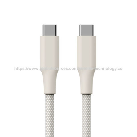 Pabrik OEM ODM, Kabel Tipis Sunlike, Plug Ramah Casing, USB 2.0, PD60W, 480Mbps, untuk Pengisian Daya Ponsel dan Transfer Data, Warna Baru