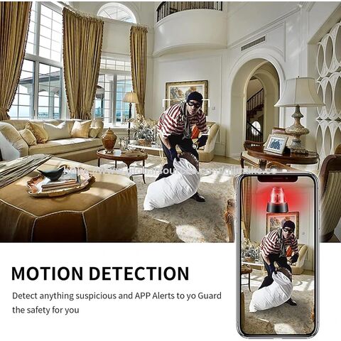 Wireless Spy Camera with Night Vision & Motion Detection | 1080P HD Hidden Cam, Magnetic Mount, Cloud/SD Storage, Real-Time Alerts