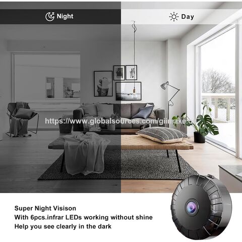 Wireless Spy Camera with Night Vision & Motion Detection | 1080P HD Hidden Cam, Magnetic Mount, Cloud/SD Storage, Real-Time Alerts