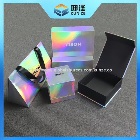 Bolsas para empaque de zapatos, bolsa holográfica, bolsa personalizada, bolsa de papel, empaque para ropa, joyería y cosméticos