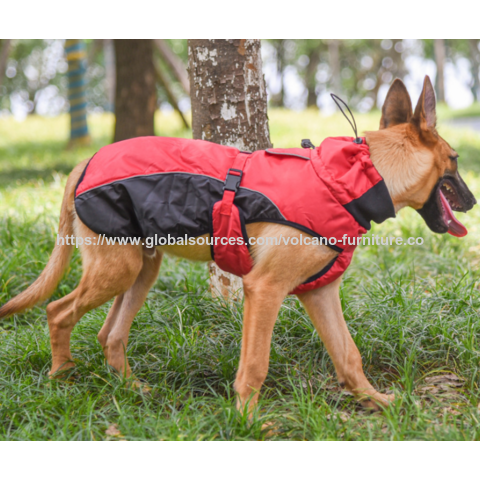 Abrigo para Perro con Arnés Incorporado, Ropa Impermeable para Clima Frío para Perros Grandes, Medianos y Pequeños, Forro Polar Reflectante