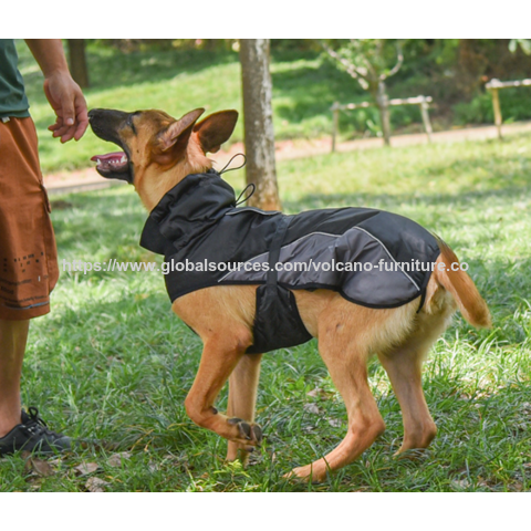 Abrigo para Perro con Arnés Incorporado, Ropa Impermeable para Clima Frío para Perros Grandes, Medianos y Pequeños, Forro Polar Reflectante