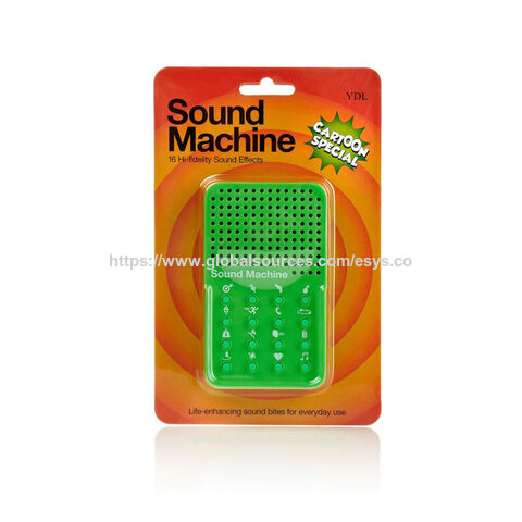 Lustiges ABS-Druckknopf-Soundeffekt-Spielzeug, 16-Tasten-Soundbox, Anti-Stress-Unterhaltung, Streich-Witz, Unterhaltungselektronikprodukt