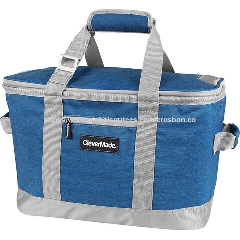 Bolsa nevera, bolsas de almuerzo, bolsa nevera plegable, bolsas de hielo, nevera blanda térmica impermeable aislada, para picnic al aire libre, camping, OEM