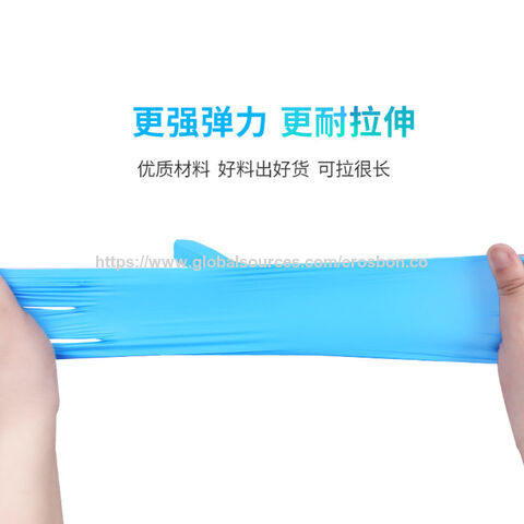 Gants jetables en nitrile synthétique, Gants jetables en nitrile, Gants d'examen, Utilisation non stérile pour les soins de santé et la manipulation des aliments, OEM