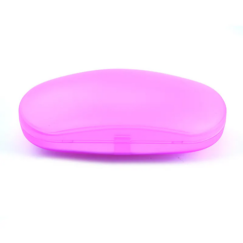 Estuche de Cuero PU para Gafas de Alta Gama, Caja de Almacenamiento Portátil para Gafas de Sol y Gafas para Miopía, Logotipo Personalizado, Diseño Fresco y Sencillo