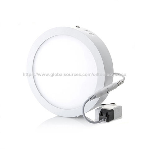 Aluminium LED Panel Leuchte für Innenbereich, Aufputzmontage, 6W 12W 18W 24W, Runde/Quadratische Bauform, Direkt vom Hersteller aus China