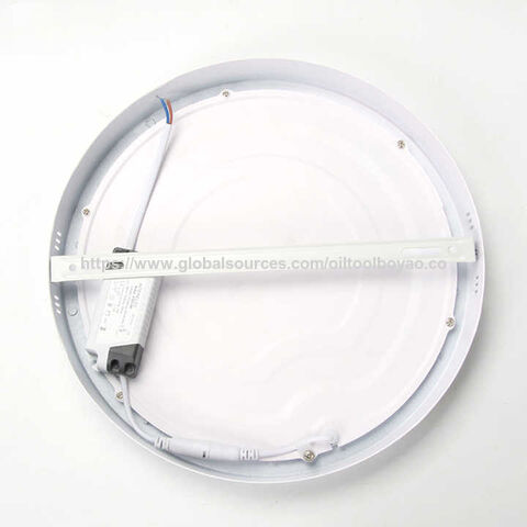 Aluminium LED Panel Leuchte für Innenbereich, Aufputzmontage, 6W 12W 18W 24W, Runde/Quadratische Bauform, Direkt vom Hersteller aus China