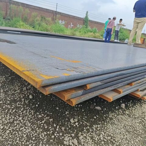 صفائح فولاذية مدرفلة على الساخن Q355B Astm A36 ألواح فولاذية كربونية خفيفة تصنيع صيني