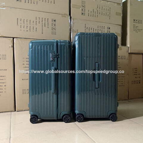 Venta caliente Maleta con ruedas para cabina de PC Juego de equipaje plegable Maleta de viaje Maleta de lujo Rmow Diseñador Carcasa dura Marco de aluminio