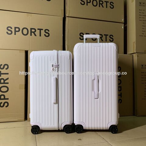 Venta caliente Maleta con ruedas para cabina de PC Juego de equipaje plegable Maleta de viaje Maleta de lujo Rmow Diseñador Carcasa dura Marco de aluminio