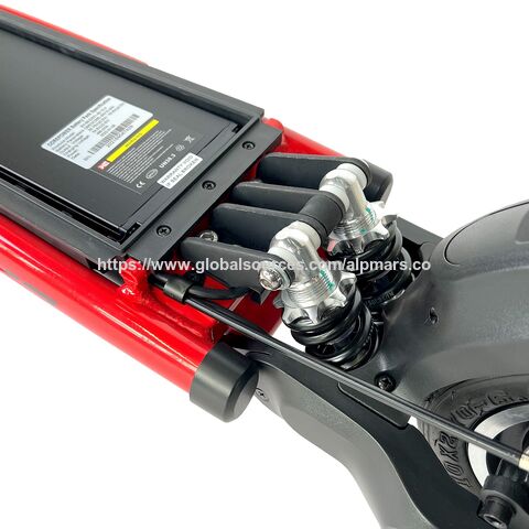 500W Lithium Batterie 2-Rad Elektroroller, Klappbarer E-Scooter in 5 Farben für Pendler
