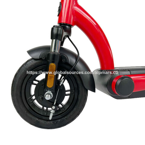 500W Lithium Batterie 2-Rad Elektroroller, Klappbarer E-Scooter in 5 Farben für Pendler
