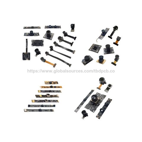Fabricant OEM de PCB pour Caméra IP, Carte de Circuit Imprimé, Délai d'exécution Rapide, PCB Plaqué Or, Carte Logique PCBA, Prototype Rapide
