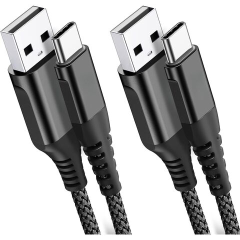 Cable USB 3.1 Tipo C al por mayor, cable de carga USB C metálico con trenzado
