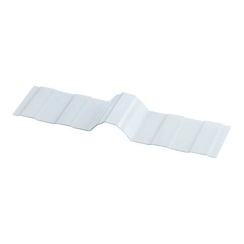 Panneau ondulé en PC, Tuile transparente en polycarbonate pour éclairage, Abri de stationnement, Matériaux de construction d'ingénierie