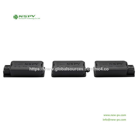 Boîte de jonction solaire PPE/PA pour connexions de panneaux solaires