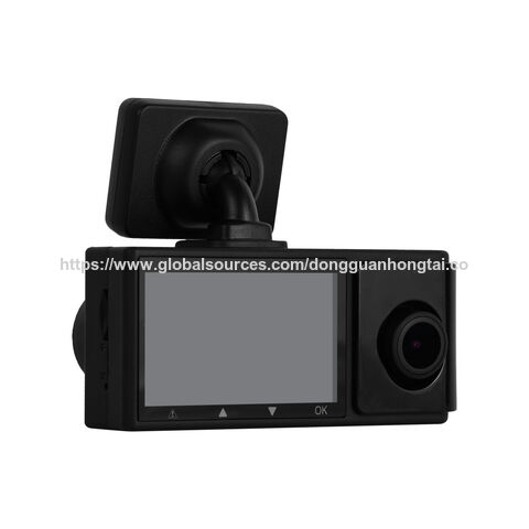 2025 Vente en gros Pas cher 1080P Deux en un Double caméra WIFI BLE GPS 2.45'' LCD S/ony Capteur Caméra arrière Entheret