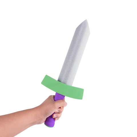 Ensemble Épée et Bouclier de Chevalier Médiéval pour Enfants en Mousse EVA Souple et Sûre, Mini, Très Demandé