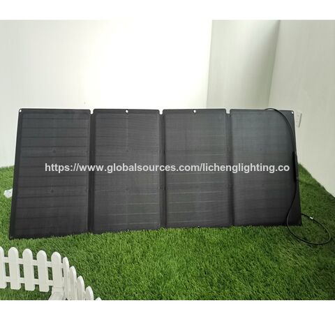 Paneles Solares Monocristalinos Portátiles de 520W a Precio de Fábrica para Exteriores, Panel Solar Plegable para Emergencias