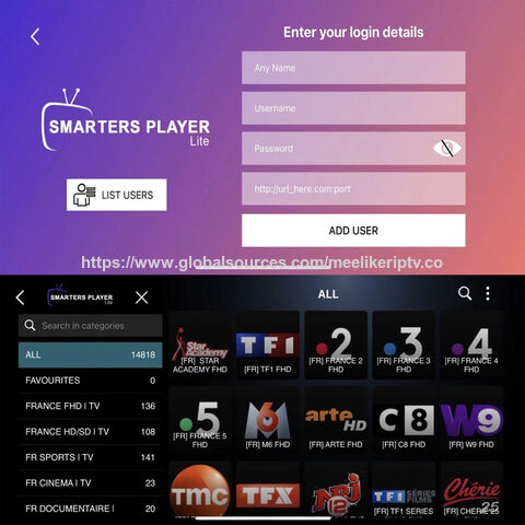 2025 Heißer Verkauf 4K IPTV-Server SLTV Kostenlose Probe Iptv m3u Code Demo IPTV-Wiederverkäufer Unterstützung Türkei Belgien Niederlande und Nordische Länder