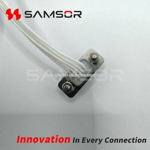 MIL-DTL-83513 Micro-D J30J-9ZKP Conector Macho J30J Serie 9 Pines Rectangular de Engarce con Cable para Equipos Médicos