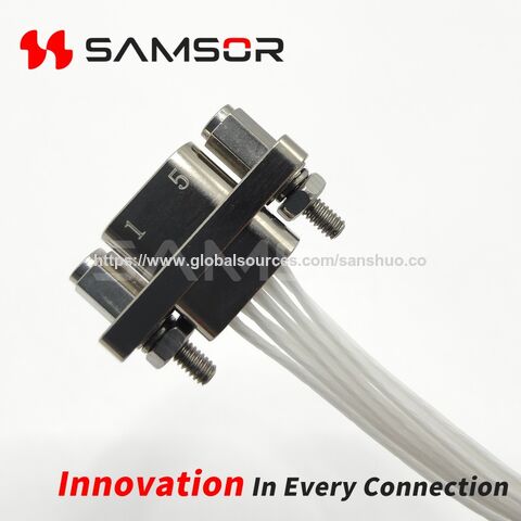 MIL-DTL-83513 Micro-D J30J-9ZKP Conector Macho J30J Serie 9 Pines Rectangular de Engarce con Cable para Equipos Médicos
