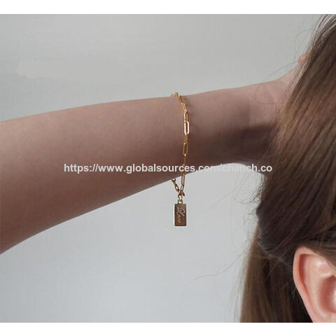 Pulseras de Titanio Estilo USA para Mujer, Diseños Personalizados Disponibles - Fabricante Confiable