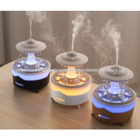 Humidificador ultrasónico aromaterapia por mayor con control remoto, difusor de aceites esenciales con luz ambiental LED para hogar y dormitorio
