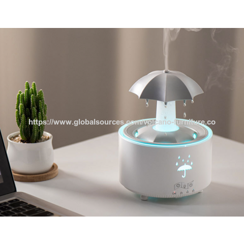 Humidificador ultrasónico aromaterapia por mayor con control remoto, difusor de aceites esenciales con luz ambiental LED para hogar y dormitorio