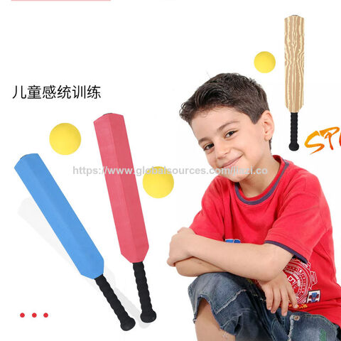 Conjunto de Críquete EVA para Interior e Exterior, Raquete de Críquete Desportiva para Pais e Filhos, Brinquedos para Homens e Mulheres