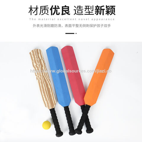 Conjunto de Críquete EVA para Interior e Exterior, Raquete de Críquete Desportiva para Pais e Filhos, Brinquedos para Homens e Mulheres