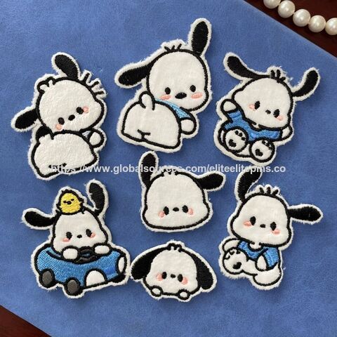 Parche Bordado de Conejito Adorable - Aplique de Tela Suave para Ropa de Niños, Bolsos y Manualidades DIY