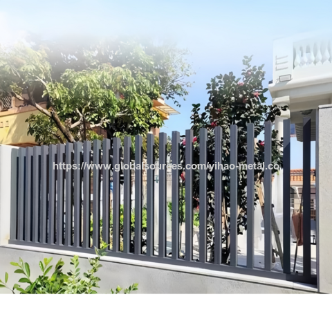 Valla Antigua China Nueva para Privacidad, Reja, Barandilla de Balcón de Hierro Artístico de Aluminio, Barandilla de Aleación de Aluminio, Puerta de Patio de Villa