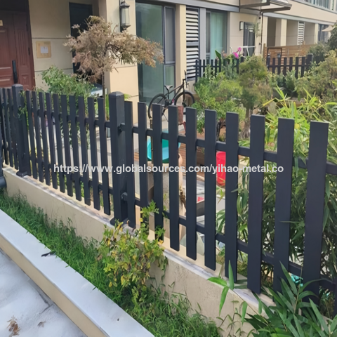 Valla Antigua China Nueva para Privacidad, Reja, Barandilla de Balcón de Hierro Artístico de Aluminio, Barandilla de Aleación de Aluminio, Puerta de Patio de Villa