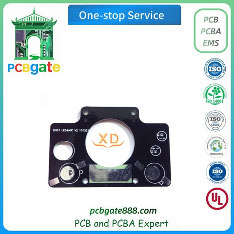 PCB de alúmina de 2.0 mm, sustrato cerámico, PCB para equipos de prueba de alta gama, placa PCB cerámica de China