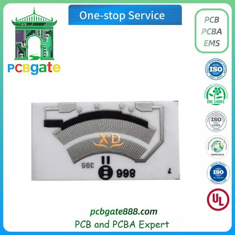 PCB de alúmina de 2.0 mm, sustrato cerámico, PCB para equipos de prueba de alta gama, placa PCB cerámica de China
